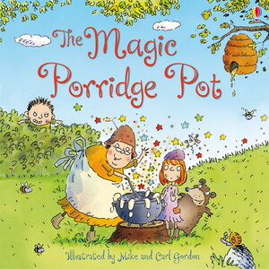 Книги для дітей: The Magic Porridge pot by Brothers Grimm [Usborne]