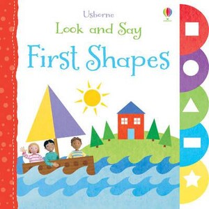 Развивающие книги: First Shapes - Usborne Look and Say