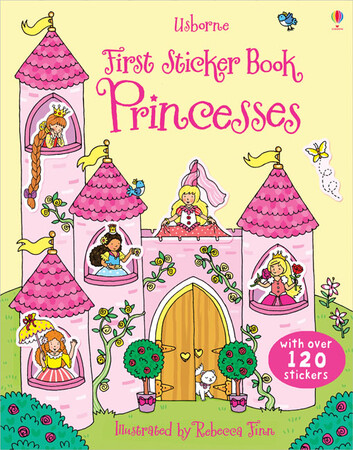Книги для детей: Princesses Sticker Dolly Dressing [Usborne]