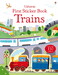 Trains - First sticker books [Usborne] дополнительное фото 6.