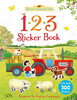 123 sticker book [Usborne]