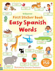 Развивающие книги: Easy Spanish words
