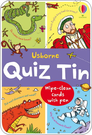 Книги для детей: Quiz tin