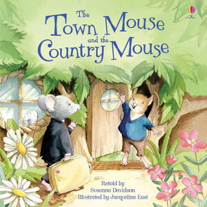 Художні книги: The Town Mouse and the Country Mouse - Picture Book [Usborne]