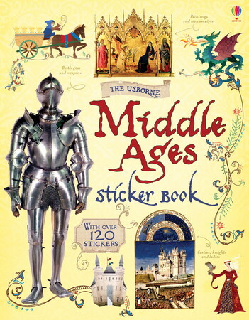 Для молодшого шкільного віку: The Middle Ages sticker book