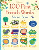 100 First French words sticker book [Usborne]