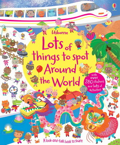 Книжки-находилки: Lots of things to spot around the world