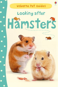 Книги про животных: Looking after hamsters [Usborne]
