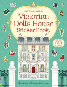 Альбоми з наклейками: Victorian doll's house sticker book [Usborne]