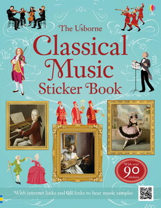 Книги для дітей: Classical Music Sticker Book