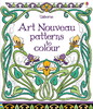 Art Nouveau patterns to colour
