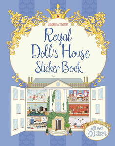 Альбоми з наклейками: Royal doll's house sticker book [Usborne]