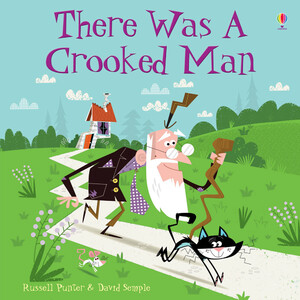 Розвивальні книги: There Was a Crooked Man - Picture book