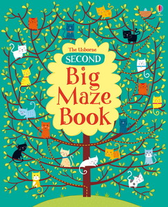 Книги для детей: Second big maze book