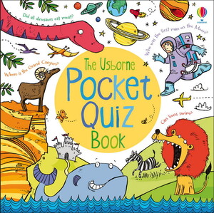 Книги с логическими заданиями: Pocket quiz book [Usborne]