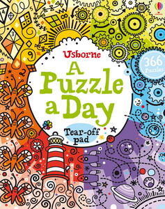 Развивающие книги: A Puzzle a Day [Usborne]
