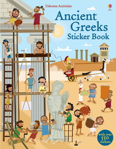 Творчество и досуг: Ancient Greeks Sticker Book