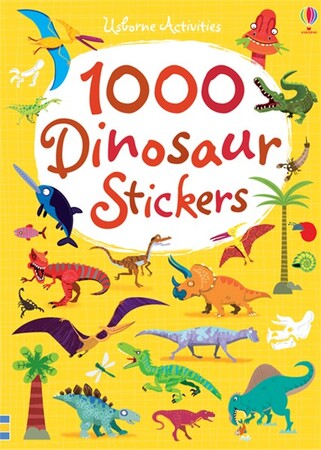 Книги про динозавров: 1000 Dinosaur Stickers