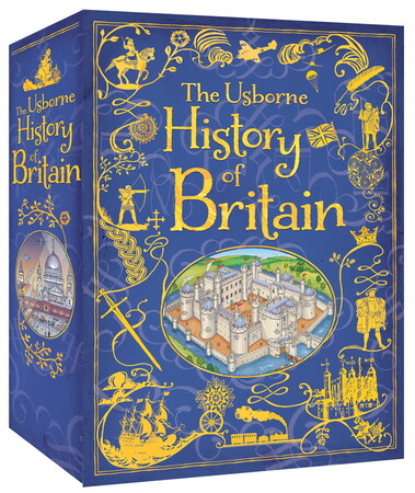 Для молодшого шкільного віку: The Usborne History of Britain box set