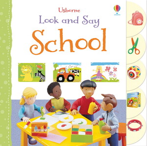 Книги для детей: Look and Say School [Usborne]