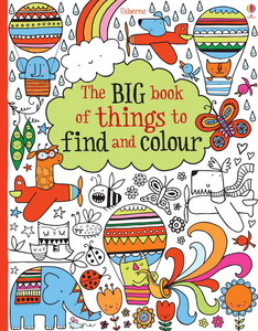 The big book of things to find and colour