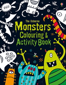 Книги для дітей: Monsters colouring and activity book