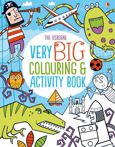 Very big colouring and activity book