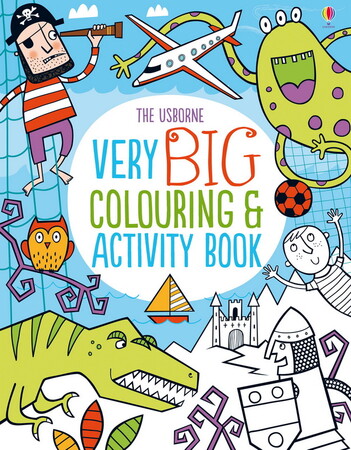 Для молодшого шкільного віку: Very big colouring and activity book
