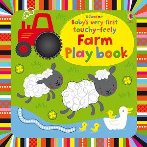 Інтерактивні книги: Baby's very first touchy-feely farm play book