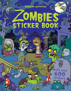 Альбомы с наклейками: Zombies Sticker Book