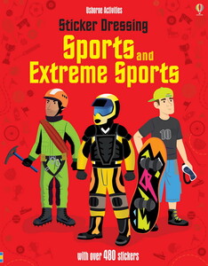 Книги для дітей: Sticker Dressing Sports and Extreme sports