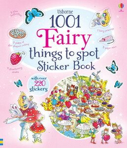Альбомы с наклейками: 1001 fairy things to spot sticker book