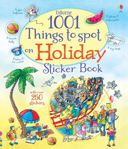 Альбоми з наклейками: 1001 things to spot on holiday sticker book