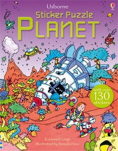 Альбоми з наклейками: Sticker puzzle planet