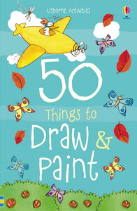Развивающие карточки: 50 things to draw and paint