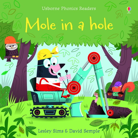Книги для детей: Mole in a hole
