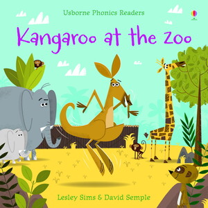 Навчання читанню, абетці: Kangaroo at the zoo [Usborne]