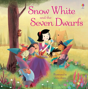 Книги для дітей: Snow White and the Seven Dwarfs - Picture Book [Usborne]