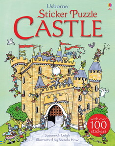 Альбоми з наклейками: Sticker Puzzle Castle