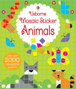 Альбомы с наклейками: Mosaic Sticker Animals
