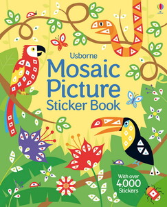 Творчество и досуг: Mosaic Picture Sticker Book