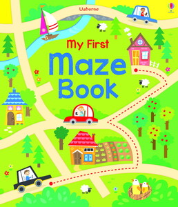 Книги с логическими заданиями: My First Maze Book [Usborne]