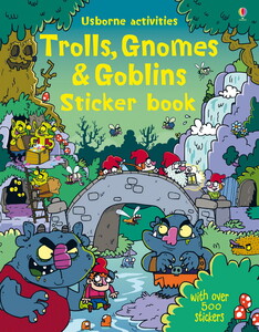 Альбоми з наклейками: Trolls, gnomes and goblins sticker book