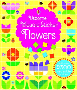 Альбомы с наклейками: Mosaic Sticker Flowers