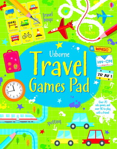 Развивающие книги: Travel Games Pad [Usborne]