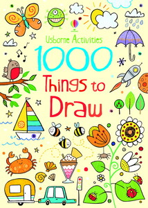 Книги для детей: 1000 Things to Draw