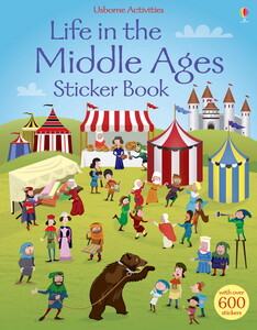 Альбомы с наклейками: Life in the Middle Ages Sticker Book