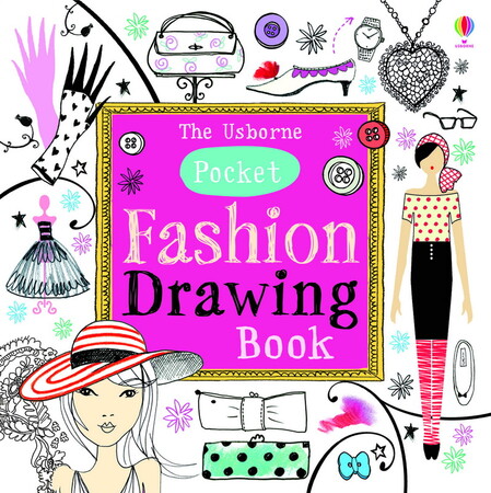 Книги для дітей: Pocket Fashion Drawing Book
