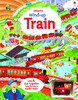 Wind-up train book with slot-together tracks [Usborne]