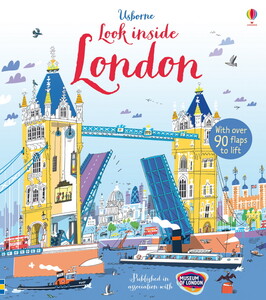 Путешествия. Атласы и карты: Look Inside London [Usborne]